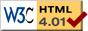 HTML 4.01 valido